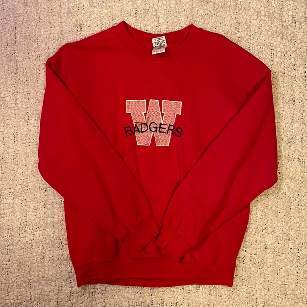 Vintage Wisconsin Badgers Crewneck